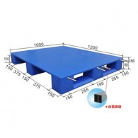 86#平板川字卡板(內(nèi)置8根鋼管)