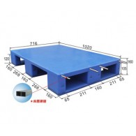 85#平板川字卡板（內置4根鋼管）